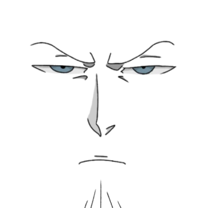 Bleach #1 Espada face for Shindo Life (Adjusted)