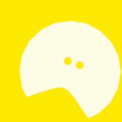 Kaiju Paradise - Gold Slime Pup face decal