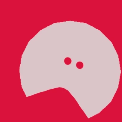 Kaiju Paradise - Spiked Slime Pup face decal